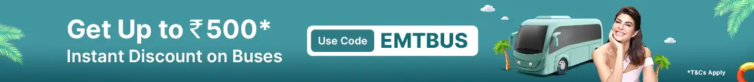 EMT Bus Discount up to Rs. 500