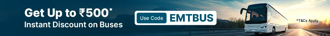 EMT Bus Discount up to Rs. 500
