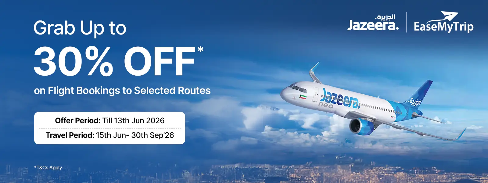 Jazeera Air Banner