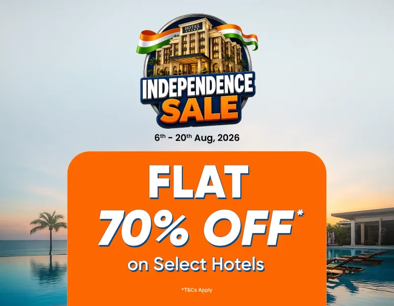 Hotel Independence Sale Mob Banner