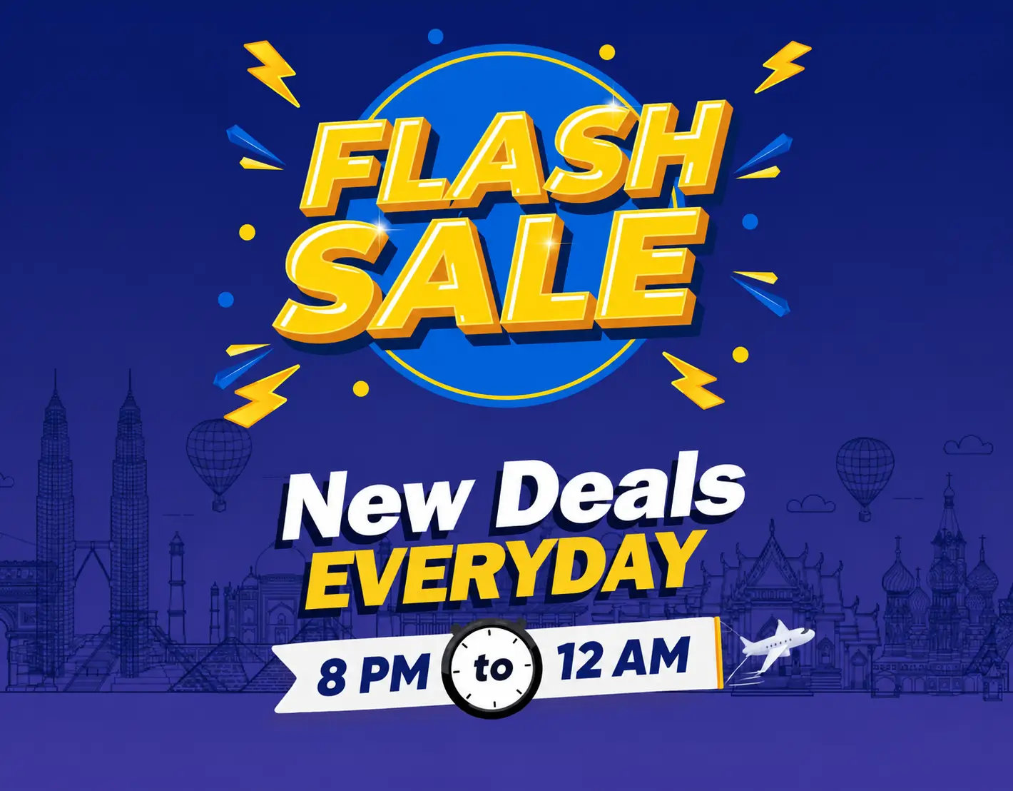 Flash Sale Mob Banner