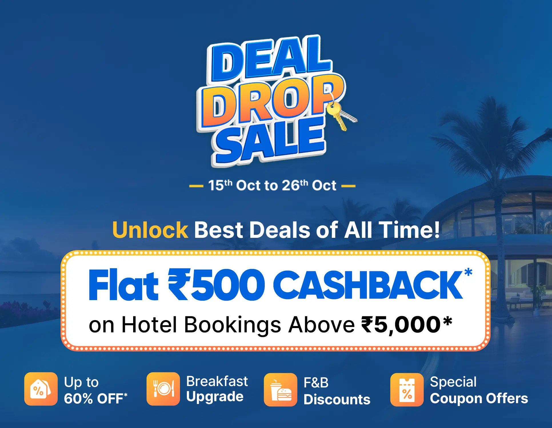 Deal Drop Sale Mob Banner