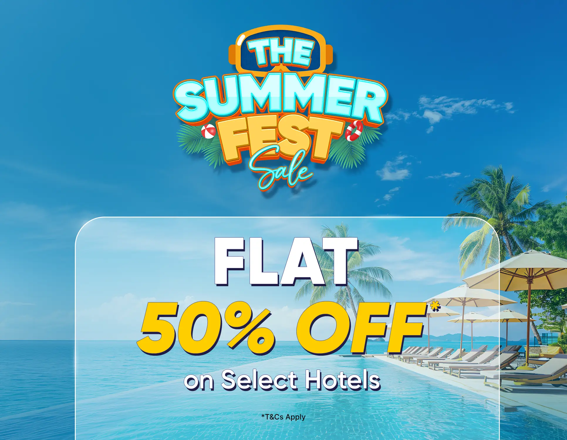 The Summer Fest Sale Mob Banner