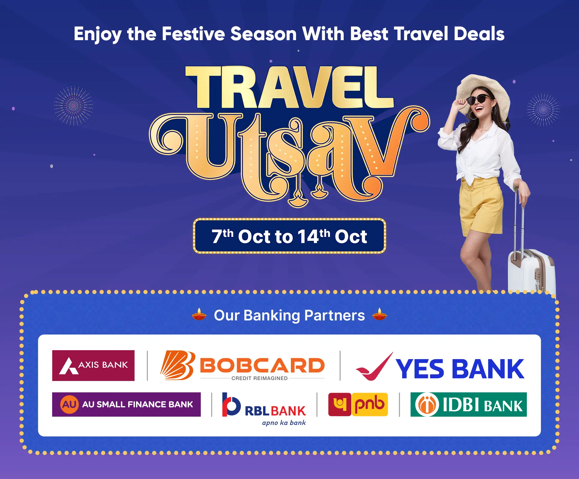 Travel Utsav Sale Mob Banner