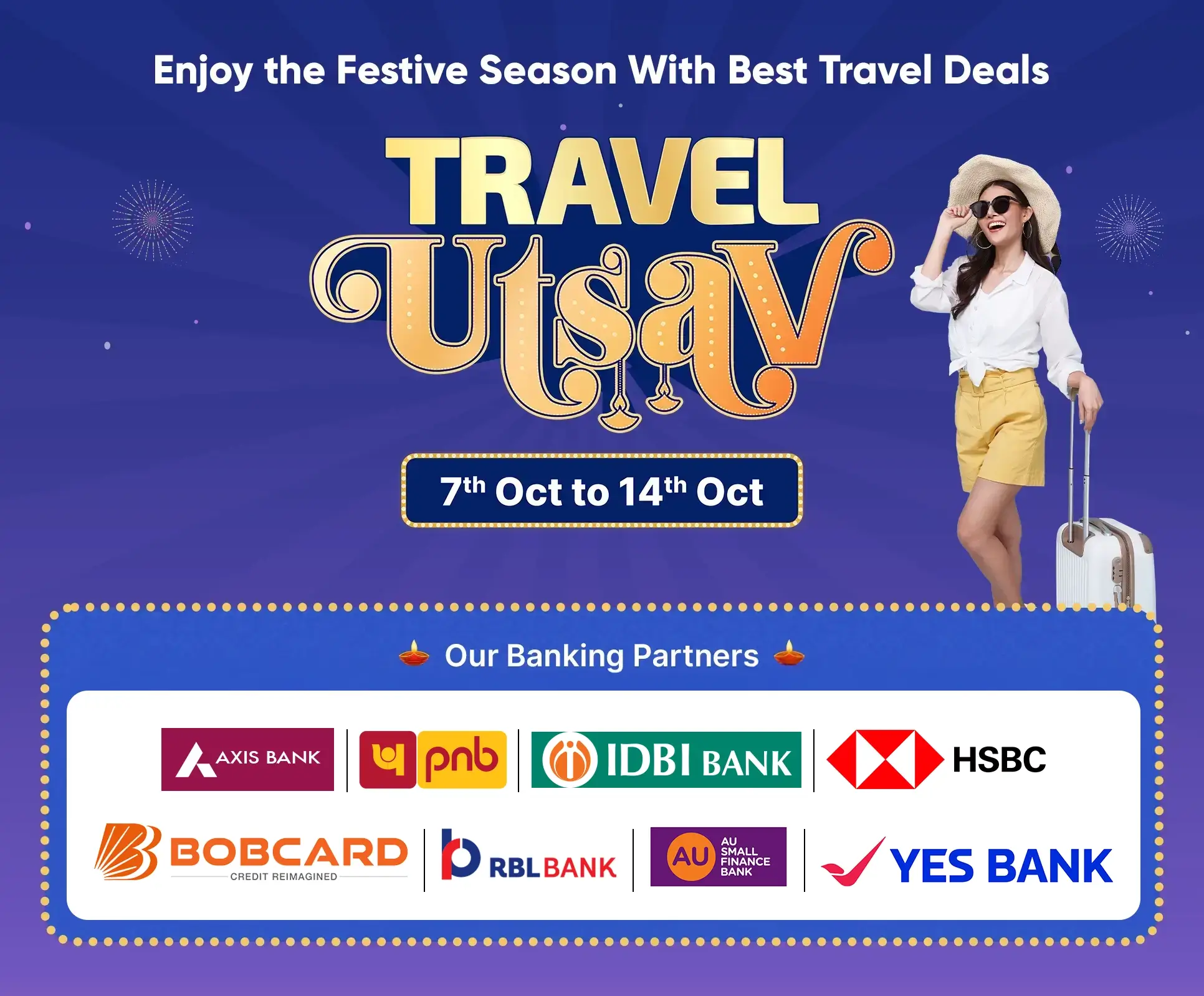 Travel Utsav Sale Mob Banner