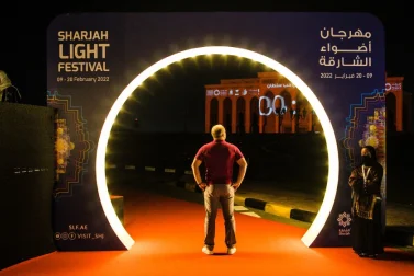 Easemytrip Event in Sharjah Light Festival 