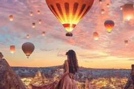 One Hour Cappadocia Hot Air Balloon Tour On Fairy Chimneys