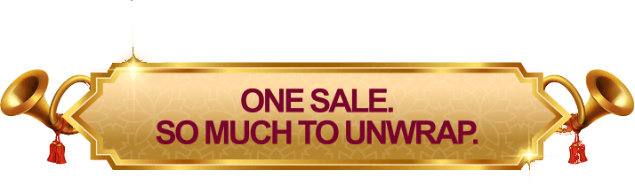 One sale. So much to unwrap.